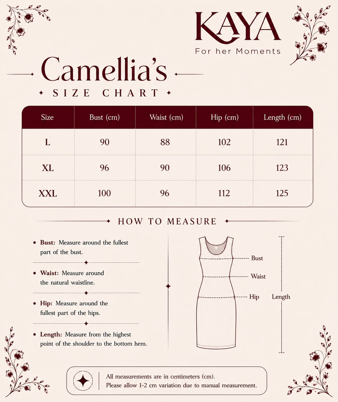 Camellia dress